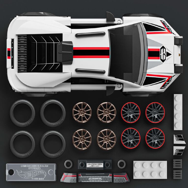 Hot Wheels Bricks Lambourgini Hurricane Sterrato, , hi-res