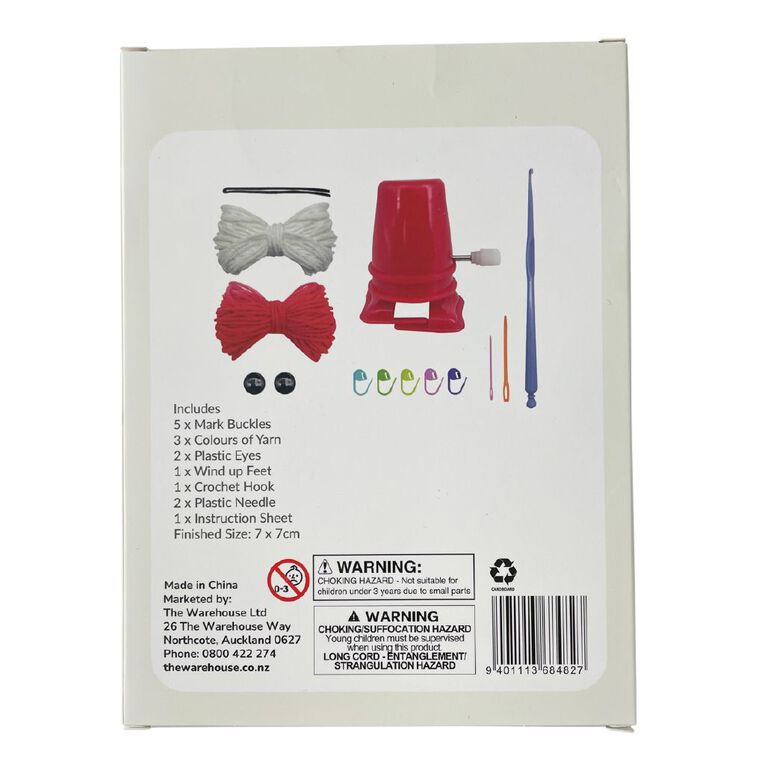 Uniti Craft Adults Crochet Kit Mushroom, , hi-res