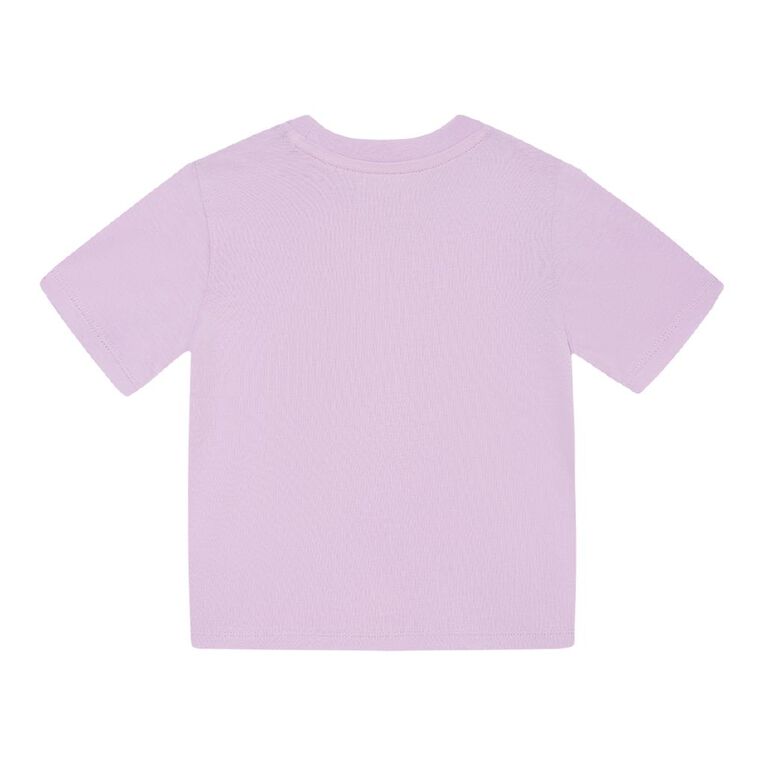 Young Original Toddler Short Sleeve Print Tee, Purple Light, hi-res