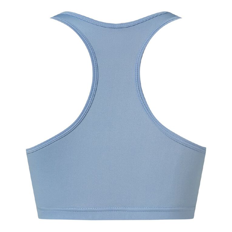 Active Intent Women's Low Impact Crop Top, Blue Light, hi-res