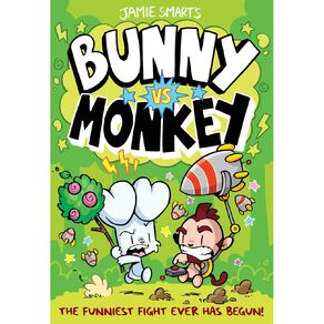 Bunny vs Monkey #1 by Jamie Smart