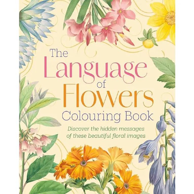 The Language Of Flowers Colouring Book, , hi-res