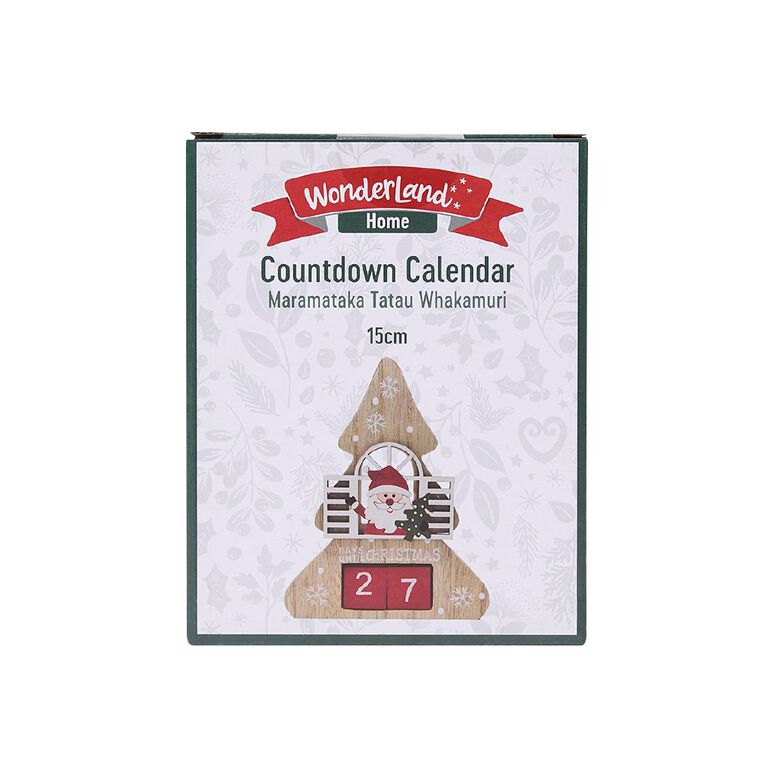 Wonderland Novelty Christmas Countdown Calendar, , hi-res