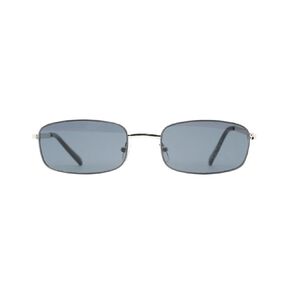 H&H Unisex Rectangular Metal Sunglasses