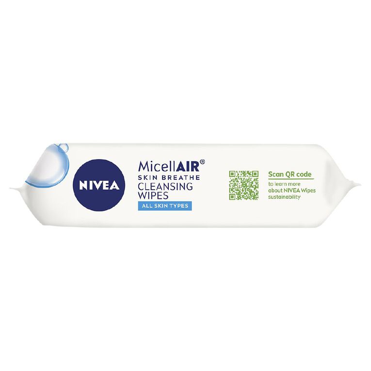 Nivea MicellAIR Biodegradable Cleansing Wipes, , hi-res