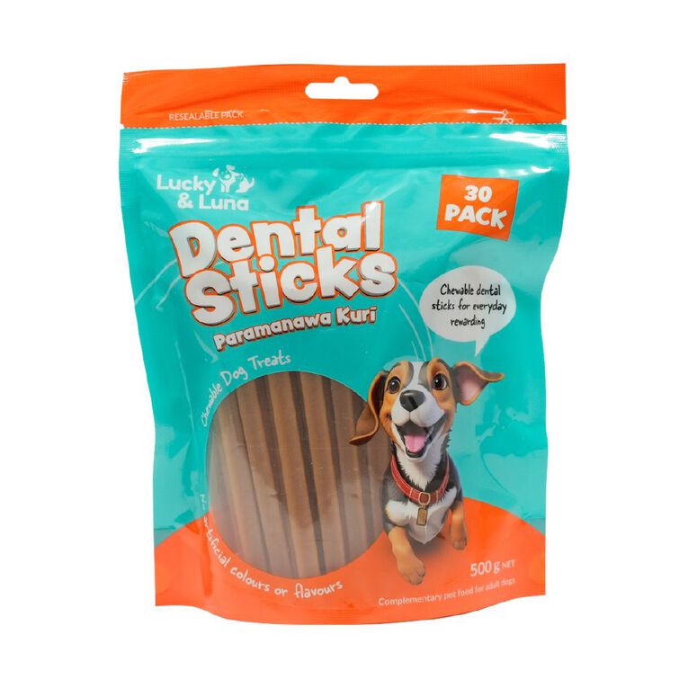 Lucky & Luna Dental Sticks 30 Pack, , hi-res