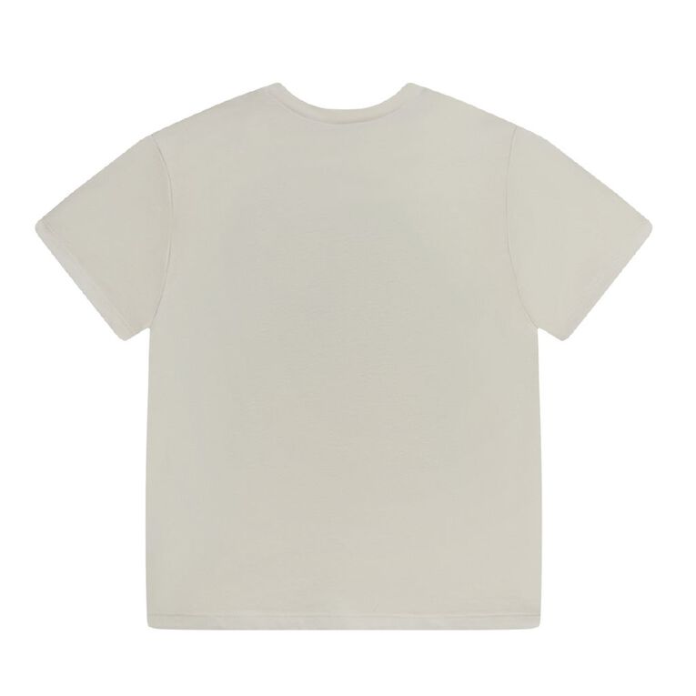 Young Original Short Sleeve Print Tee, Cream, hi-res
