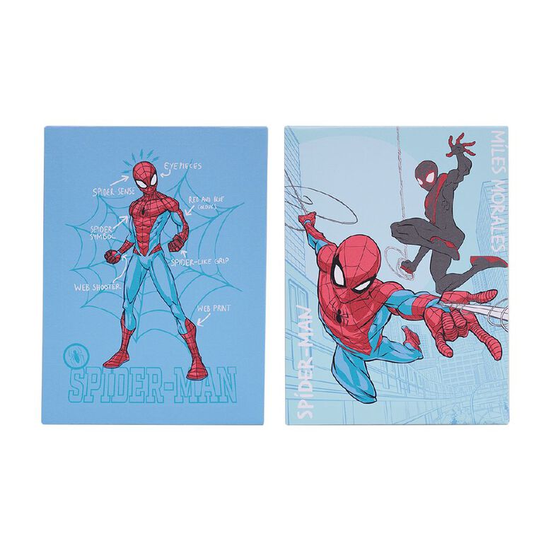 Spider-Man 2 Pack Printed Canvas Wall Art 30cm x 40cm, , hi-res