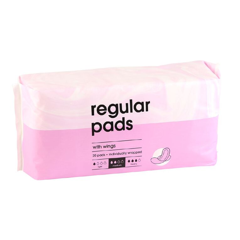 Regular Pads With Wings 20 Pack, , hi-res