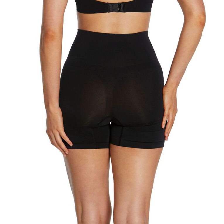 Clio Shaping Midi Shorts, Black, hi-res