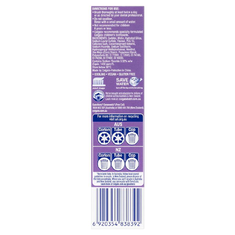 Colgate Max Fresh Rainbow Fresh Toothpaste, , hi-res