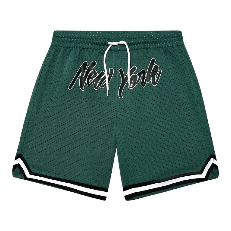 Young Original Basketball Shorts, Green Mid, hi-res