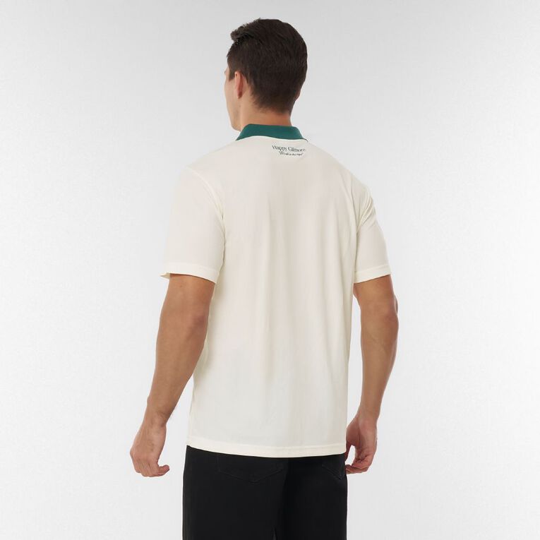 Universal Happy Gilmore Men's Golf Polo, Cream, hi-res