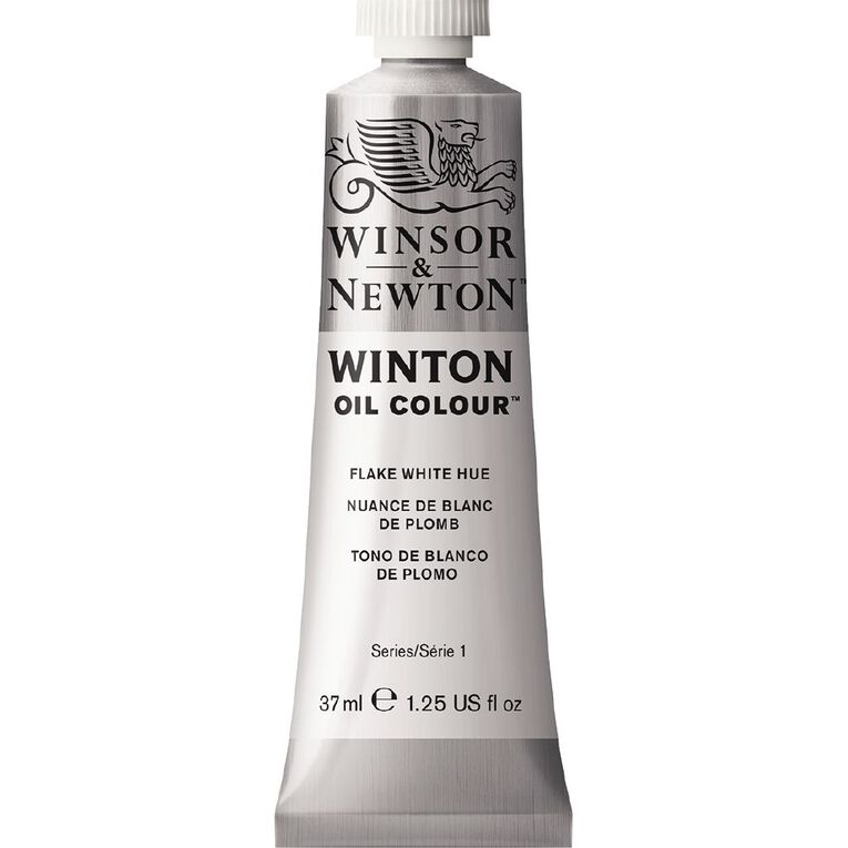 Winsor & Newton Winton Oil Paint 37ml Flake White Hue, , hi-res