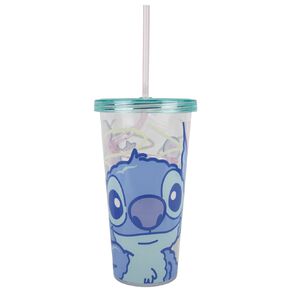 Stitch Curly Straw Tumbler Assorted