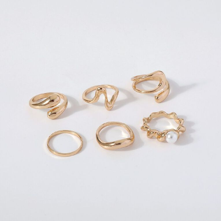 Ring Set Gold, , hi-res