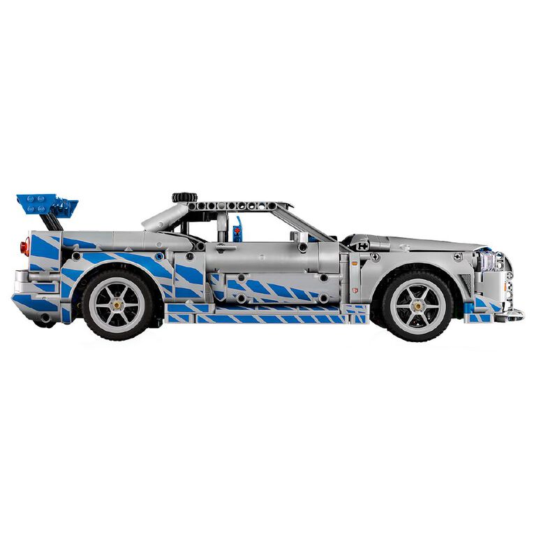 LEGO Technic 2 Fast 2 Furious Nissan Skyline GT-R R34 Model Car 42210, , hi-res