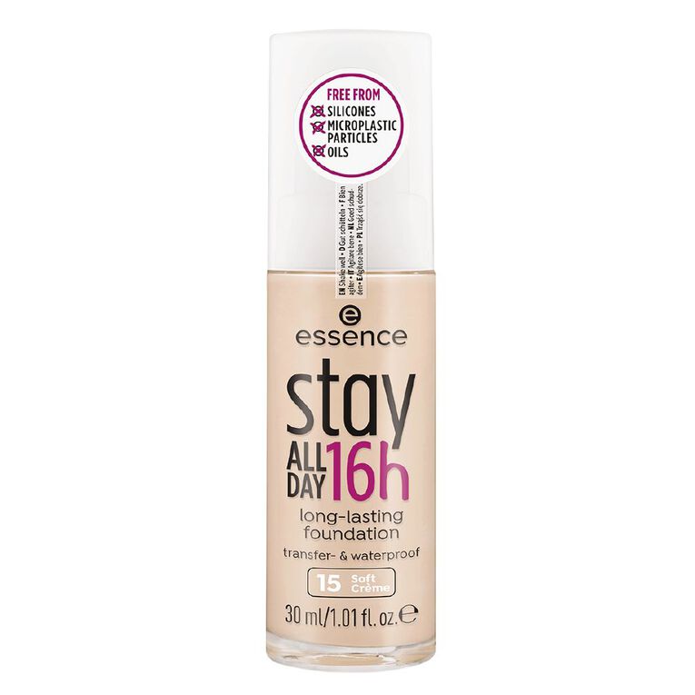 Essence Stay All Day 16h Long Lasting Foundation 15 30ml, , hi-res