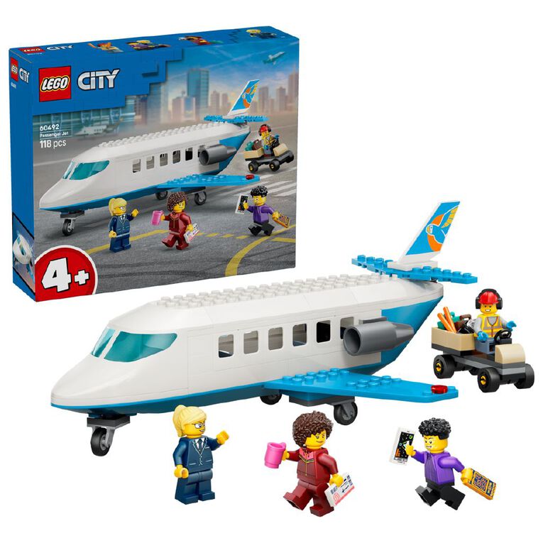 LEGO CITY Passenger Jet 60492, , hi-res