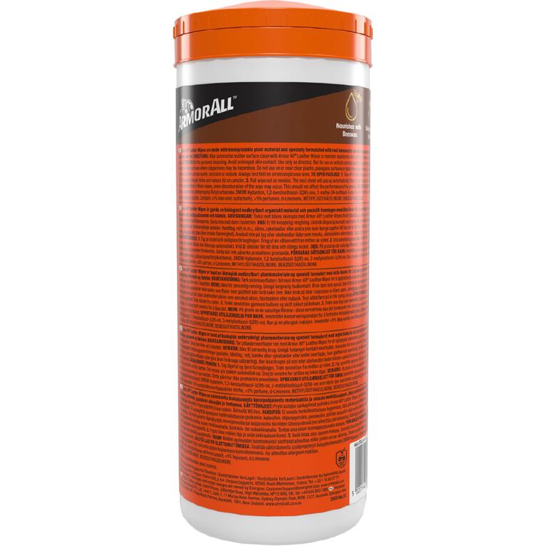 Armor All Biodegradable Leather Wipes 24 Pack, , hi-res