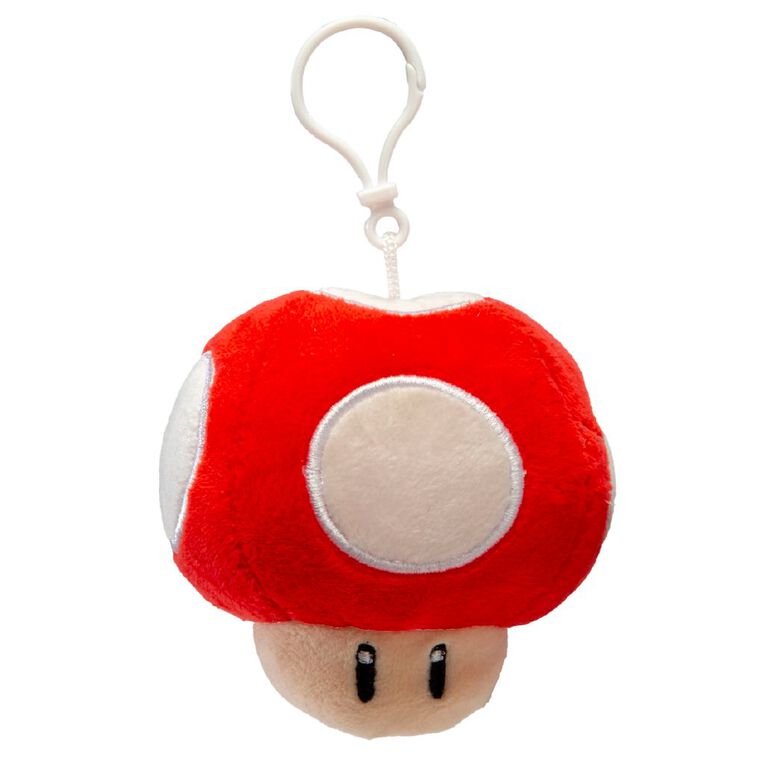 Super Mario Collectible Plush With Bag Clip Assorted, , hi-res