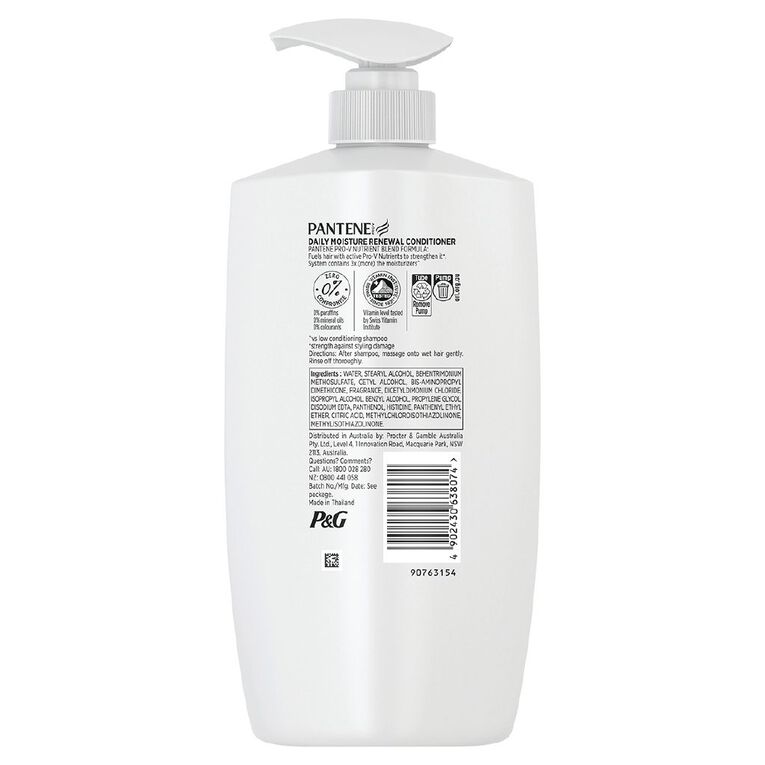 Pantene Daily Moisture Renewal Conditioner 900ml, , hi-res