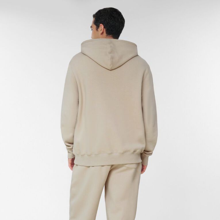 Garage Men's Graphic Hoodie Sweatshirt, Brown Light, hi-res