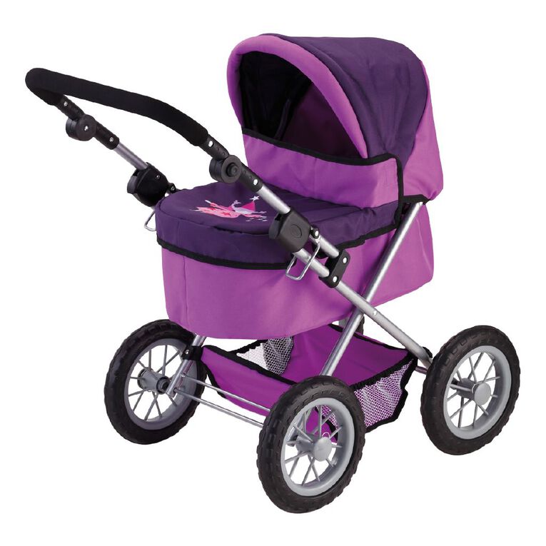 Bayer Dolls Pram Trendy Purple Mid, , hi-res