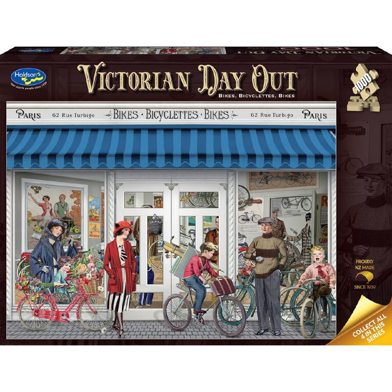 Victorian Day Out 1000 Piece Jigsaw Puzzle Assorted, , hi-res