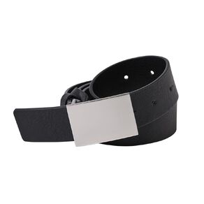 H&H Men's Flat Buckle Belt