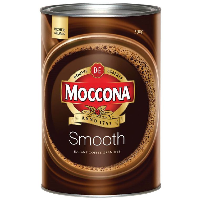 Moccona Coffee Smooth Granulated Tin 500g, , hi-res