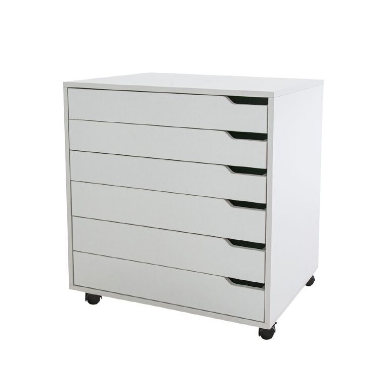 Living & Co Hael Craft Drawers White, , hi-res