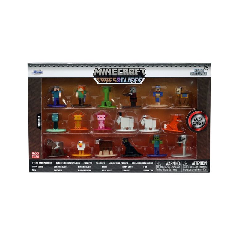 Minecraft Nano Metalfigs 18 Pack Wave 8, , hi-res