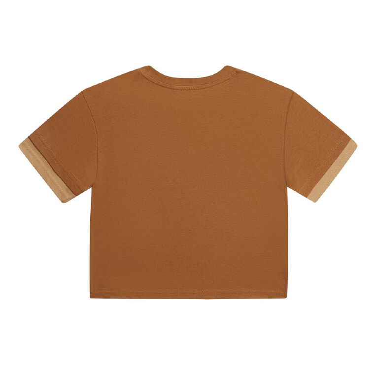 Young Original Short Sleeve Pocket Tee, Brown Mid, hi-res