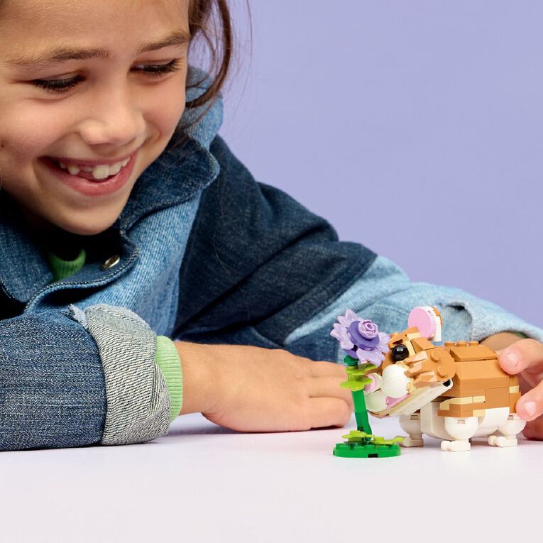 LEGO CREATOR Cute Hamster with A Flower 31376, , hi-res