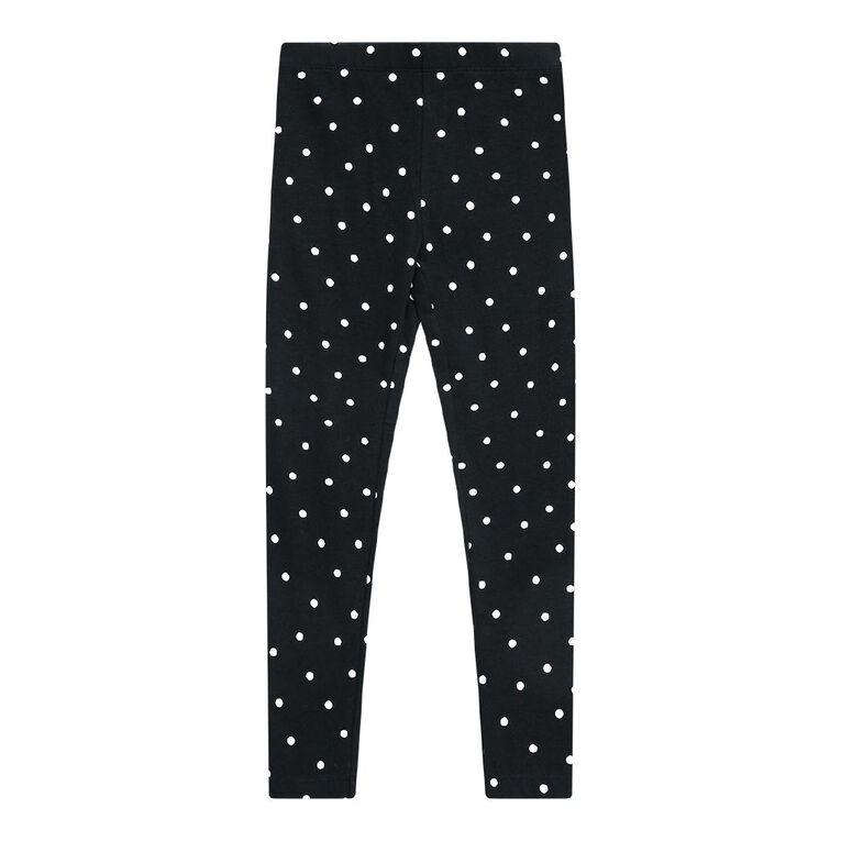 Young Original All Over Print Leggings, Black, hi-res