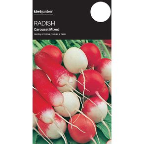 Kiwi Garden Radish Carousel Mix Seeds