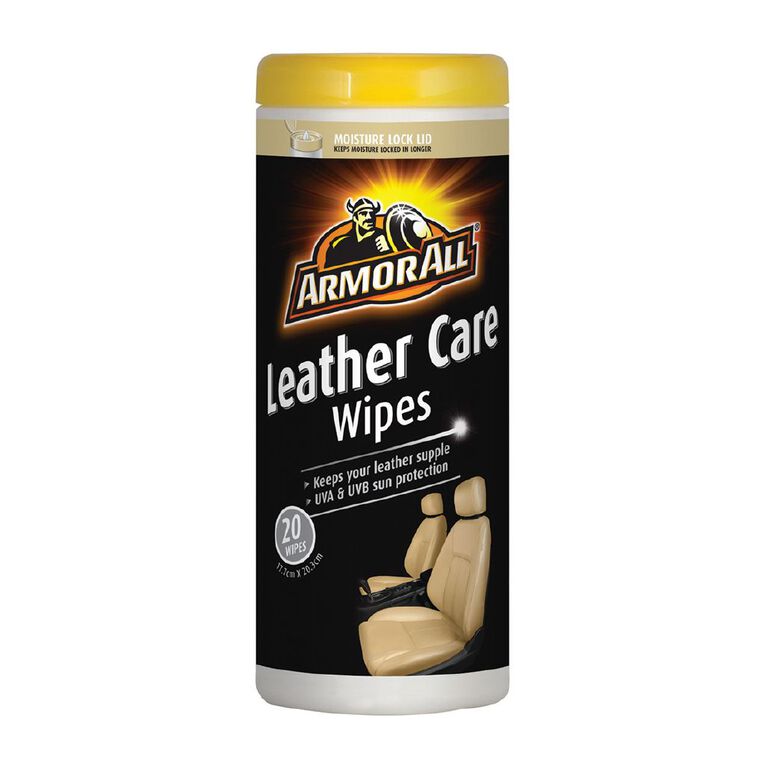 Armor All Leather Wipes 20 Pack The Warehouse