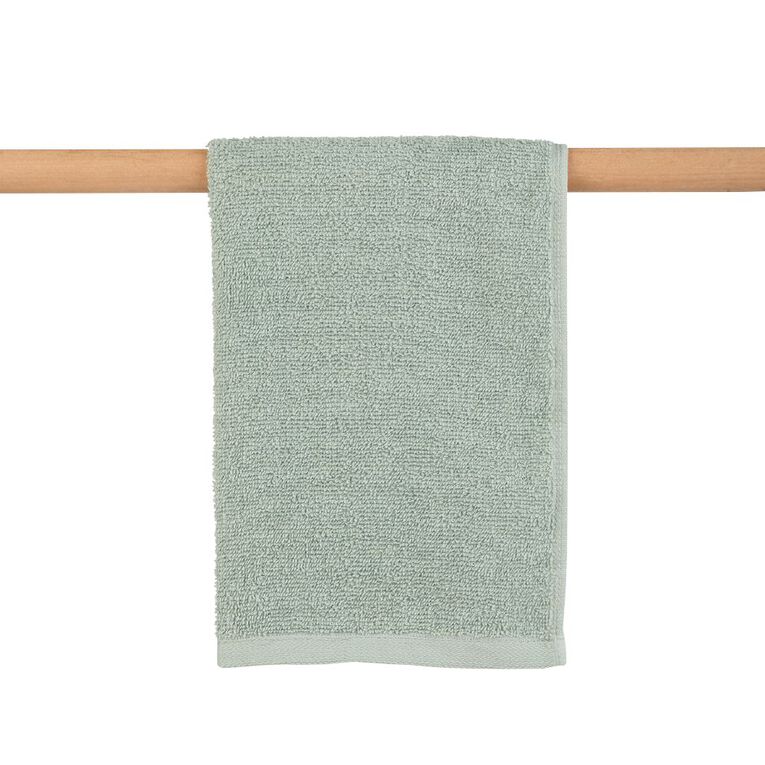 Living & Co Everyday Hand Towel Sage 40cm x 65cm, , hi-res