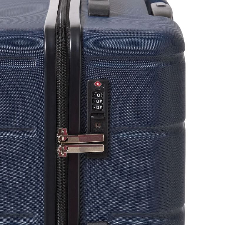 Living & Co 70cm Hard Checked Suitcase, , hi-res