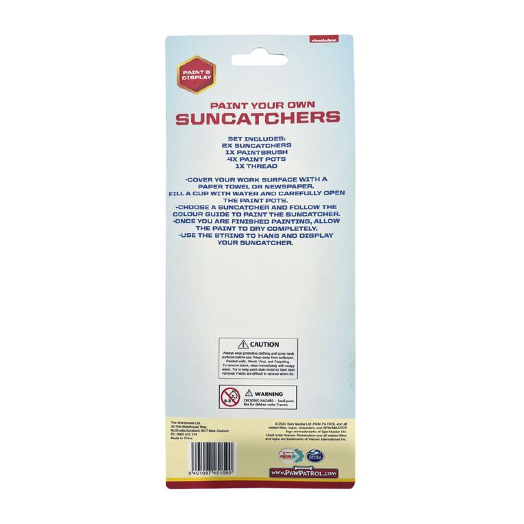 Paw Patrol Suncatcher Paint Set, , hi-res
