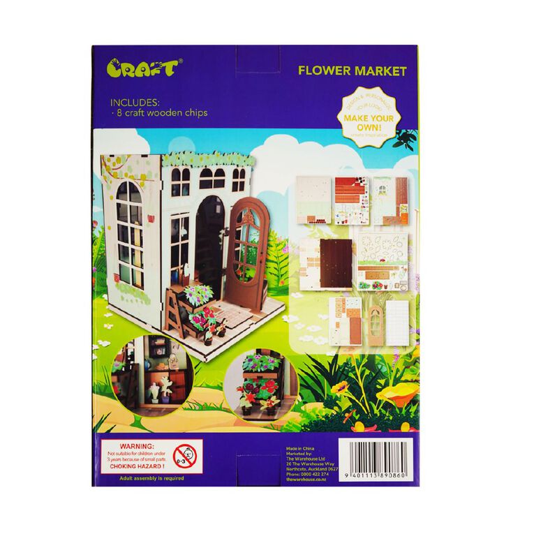 Uniti Craft Adults Make Your Own Flower Shop, , hi-res
