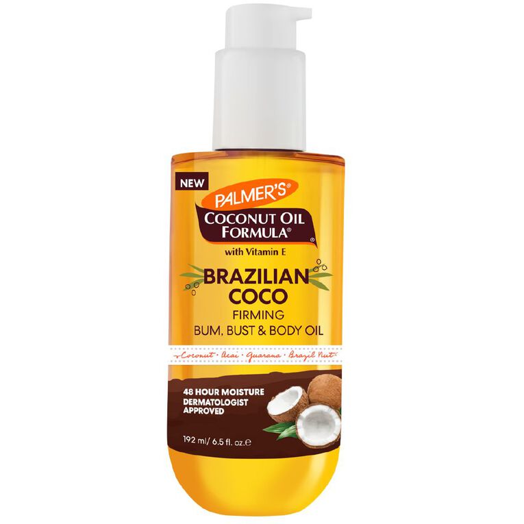 Palmer's Coco Firming Body Oil 192ml, , hi-res