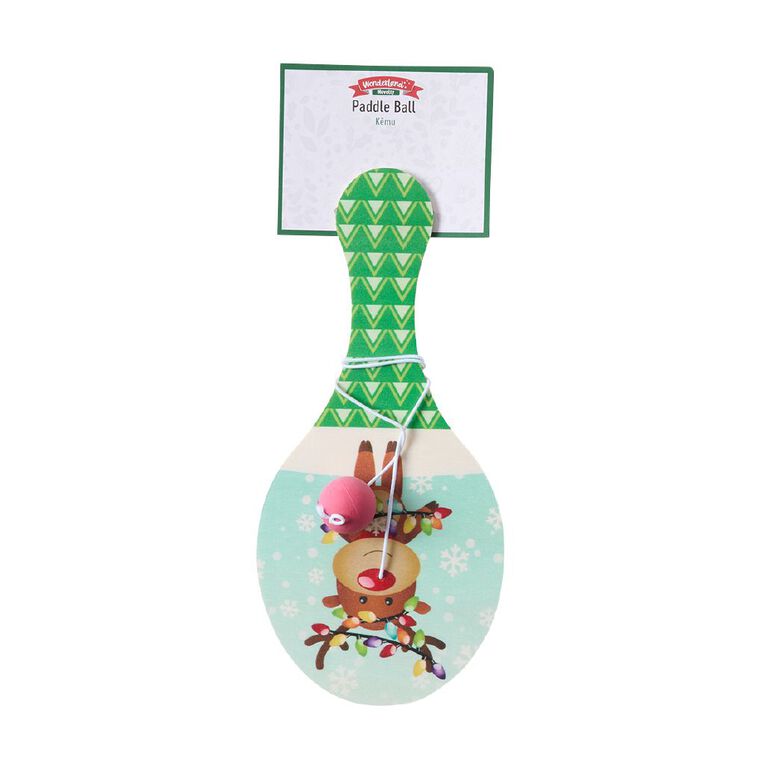 Wonderland Novelty Paddle Ball Assorted, , hi-res