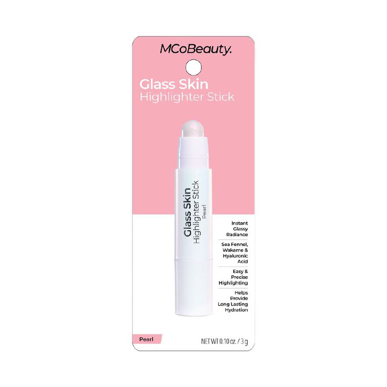 MCoBeauty Glass Skin Highlighter Stick - Pearl, , hi-res