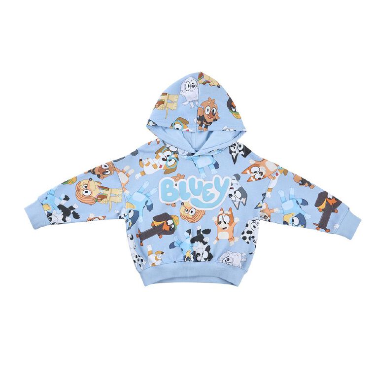 Bluey Toddler Hoodie, Blue, hi-res