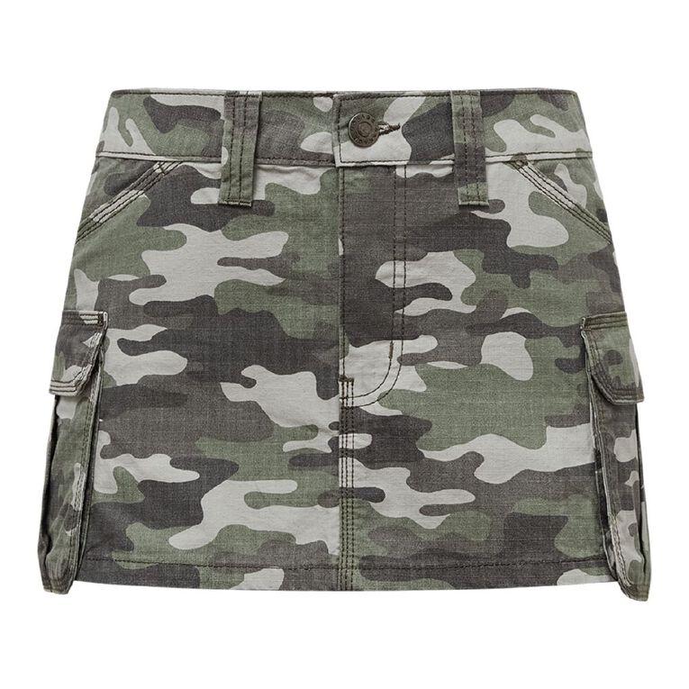 Garage Women's Camo Mico Mini, Green Mid, hi-res