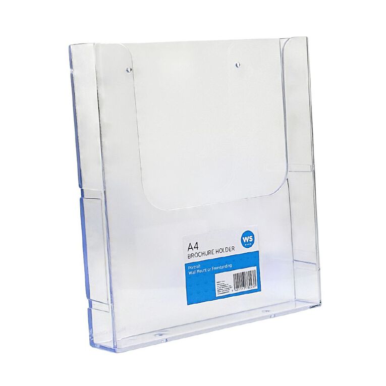 WS Brochure Holder A4 Wall A4, , hi-res