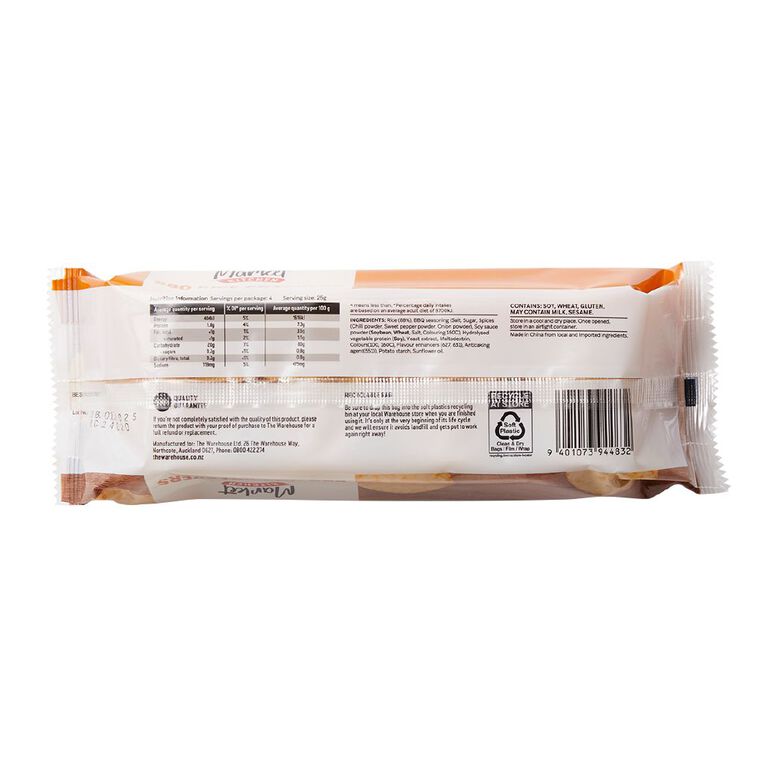 Market Kitchen BBQ Rice Crackers 100g, , hi-res