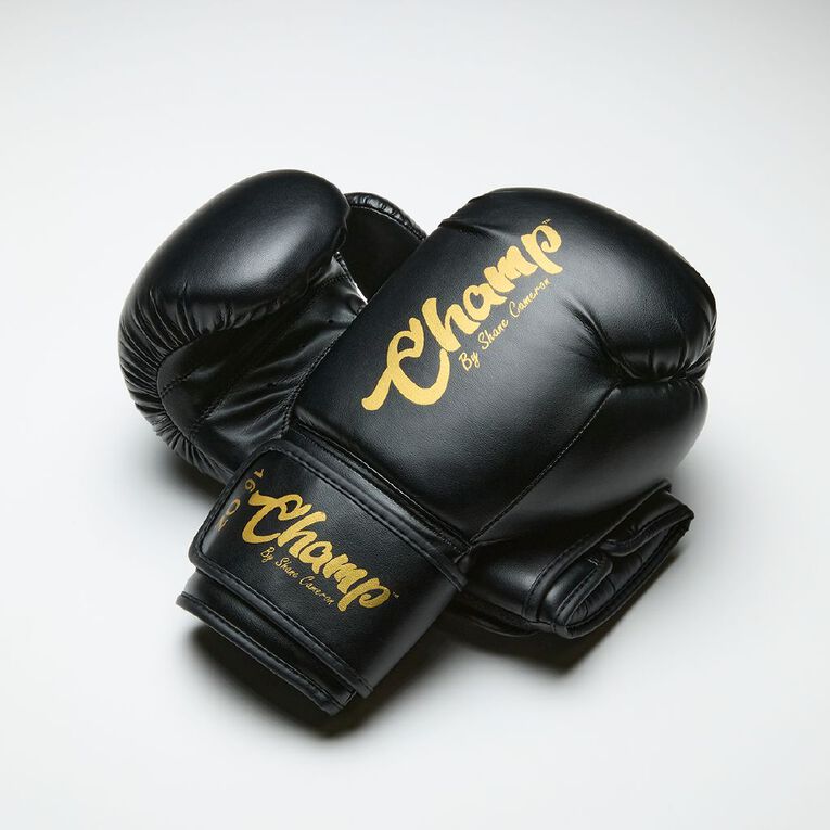 CHAMP By Shane Cameron Boxing Gloves 16oz Black, , hi-res